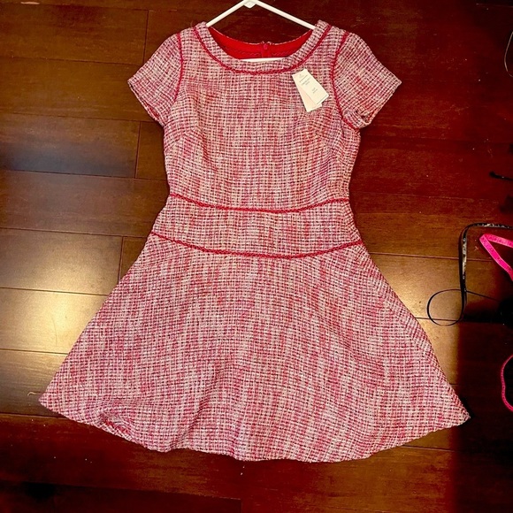 Banana Republic Dresses & Skirts - mwt banana republic Pink Tweed women’s Dress 10p